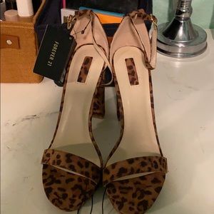 Size 10 Leopard Heels